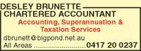 Desley Brunette Chartered Accountant - Hobart Accountants 2