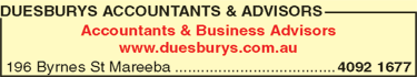 Duesburys Accountants & Advisors - Hobart Accountants 3