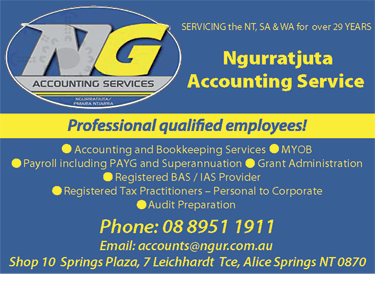 Ngurratjuta Accounting Service - Hobart Accountants 1